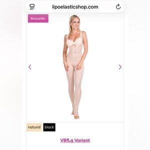 Lipoelastic VBfLg Variant Large Post Surgery